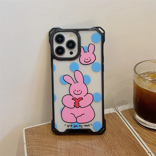 Cuddle Bunny Charming Rabbit Phone Case