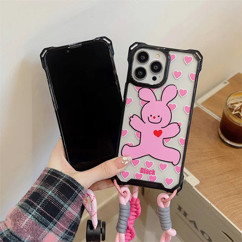 Bunny Bliss Cute Phone Case