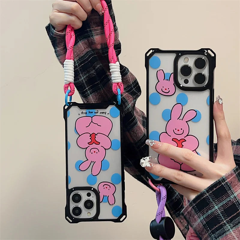 Cuddle Bunny Charming Rabbit Phone Case