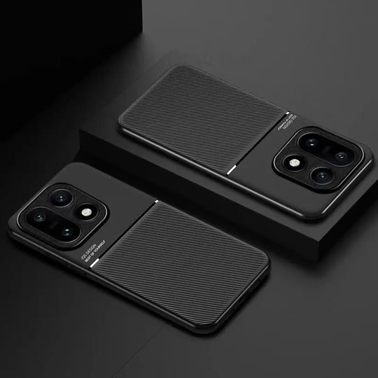 Shock-absorbing Shadowweave leather phone case