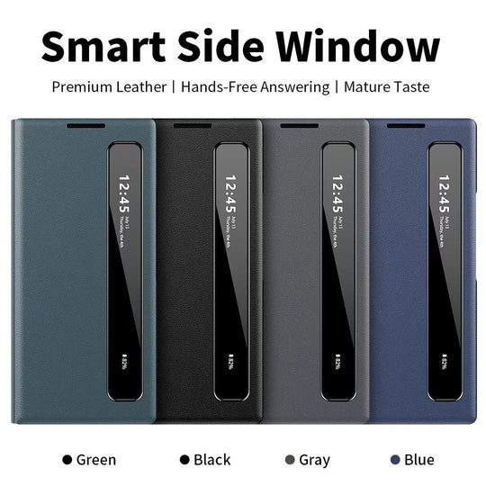 Smart View Side Window Flip Cover for Galaxy Z Fold