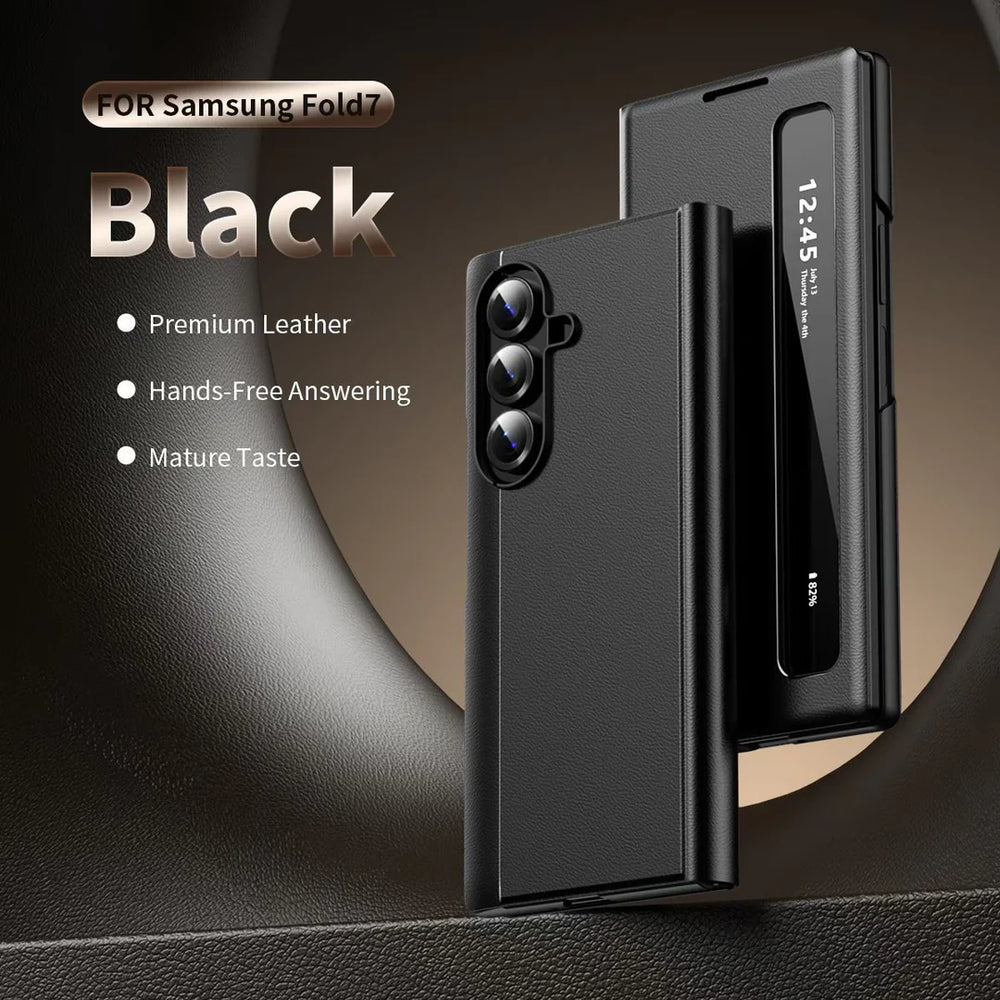 Smart View Side Window Flip Cover for Galaxy Z Fold