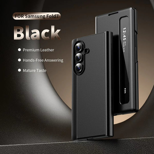 Smart View Side Window Flip Cover for Galaxy Z Fold