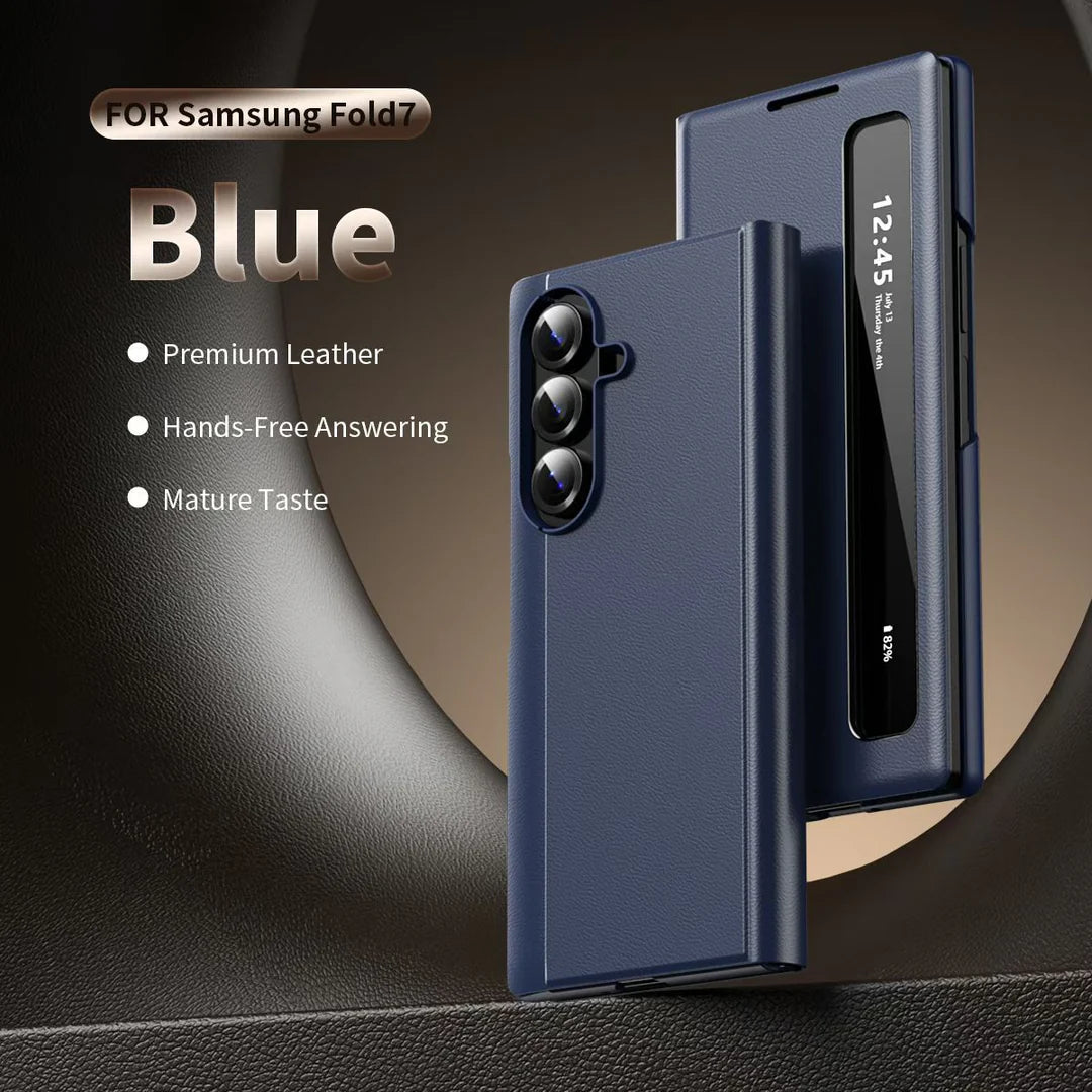 Smart View Side Window Flip Cover for Galaxy Z Fold