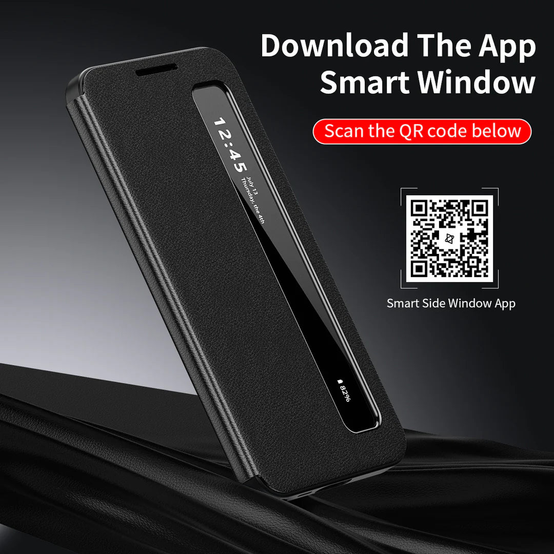 Smart View Side Window Flip Cover for Galaxy Z Fold