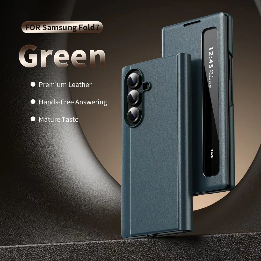 Smart View Side Window Flip Cover for Galaxy Z Fold