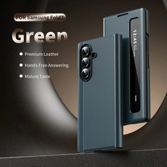 Smart View Side Window Flip Cover for Galaxy Z Fold