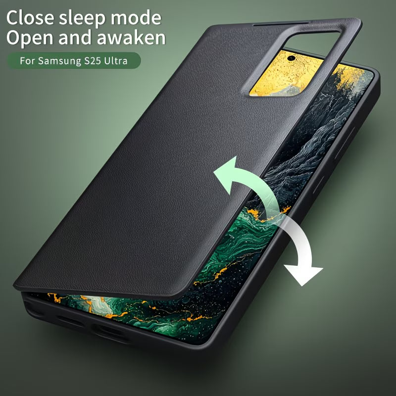 Smart View Wallet Flip Case - side view