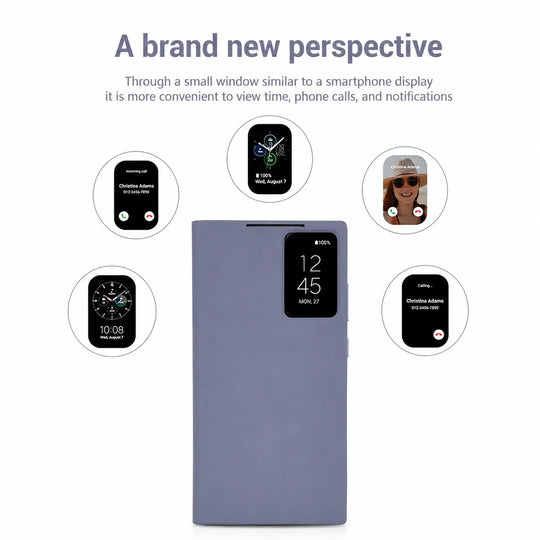 Smart View Window Flip Case - Samsung