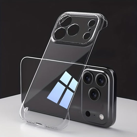 Invisible 0.2mm Frameless Clear Case for iPhone