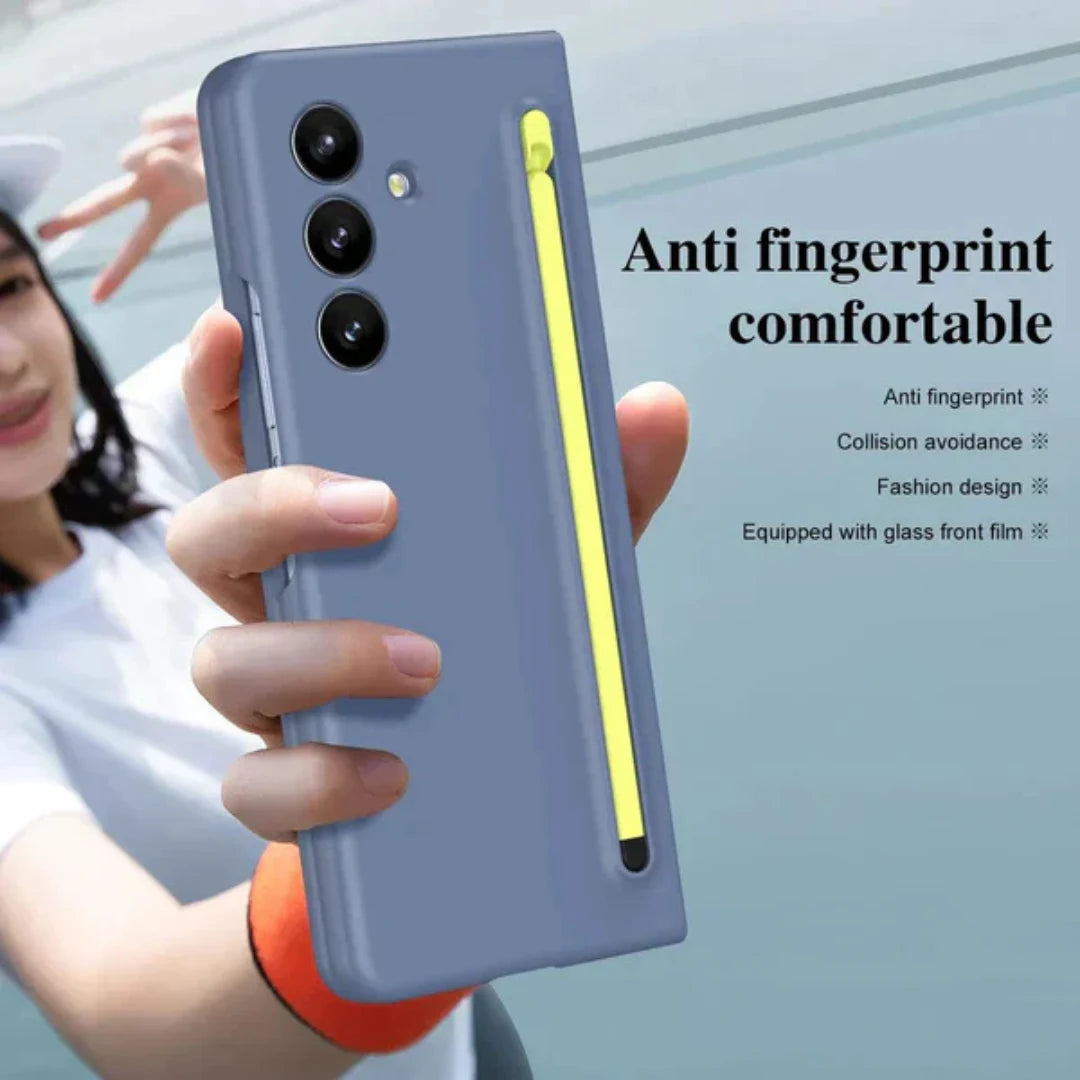 SAMSUNG GALAXY Z FOLD7 S Pen case with Front Glass.