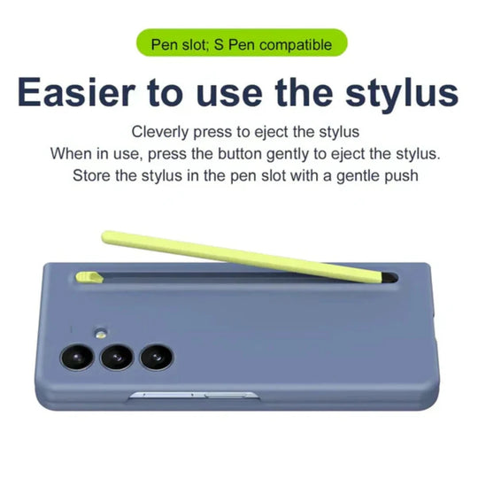 SAMSUNG GALAXY Z FOLD7 S Pen case with Front Glass.
