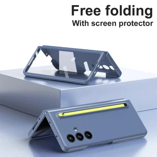 SAMSUNG GALAXY Z FOLD7 S Pen case with Front Glass.