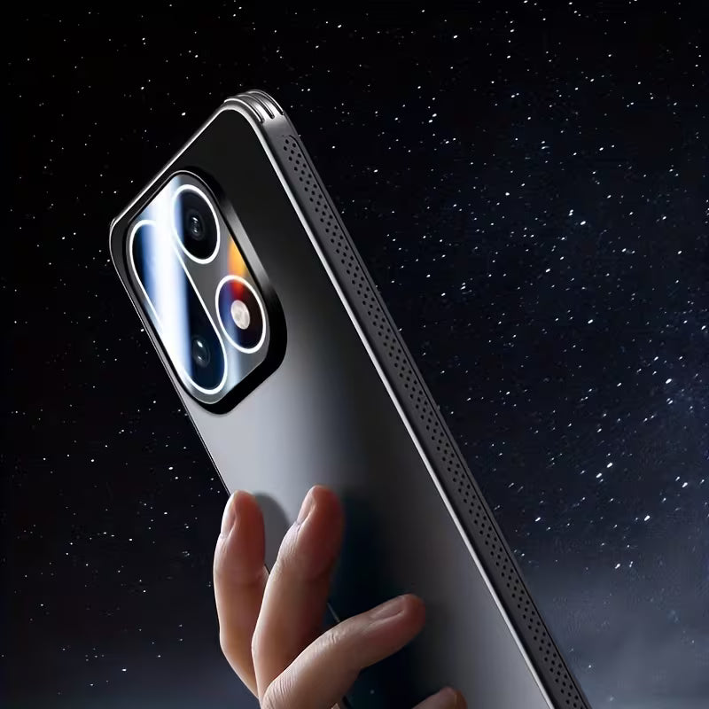 Upgraded Matte Texture Camera Shield Case moon