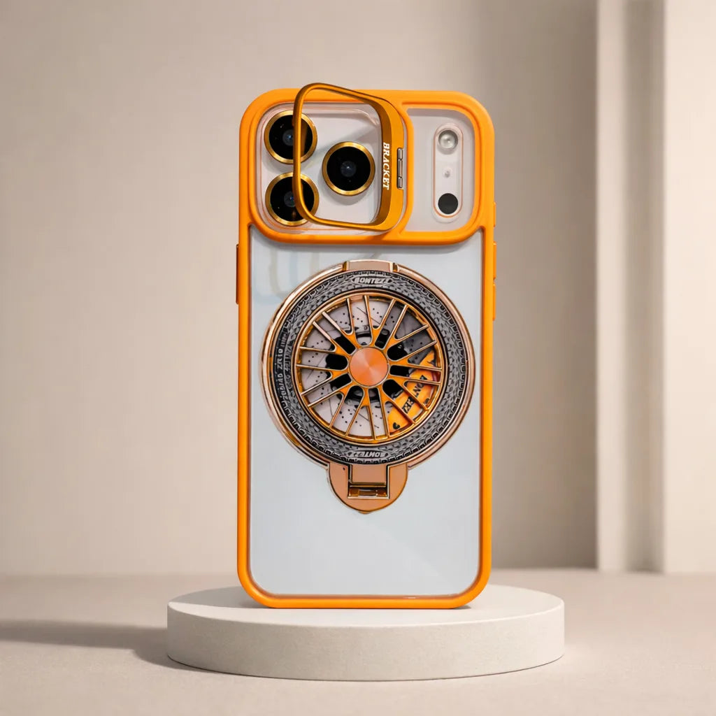 Velocity Wheel Grip Case - orange