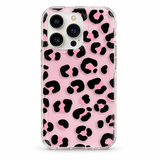 Pink Leopard Print Phone Case