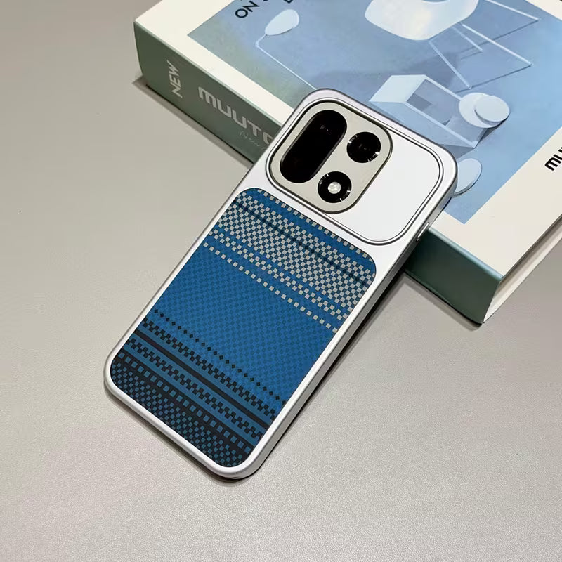 Woven Texture High Business Case - blue