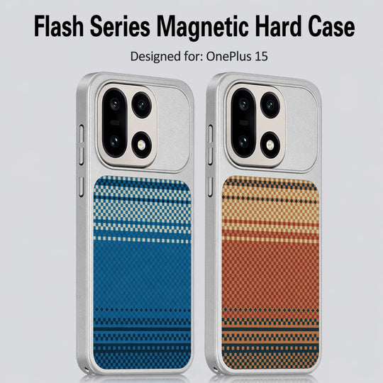 Woven Texture High Business Case magnetic hard case