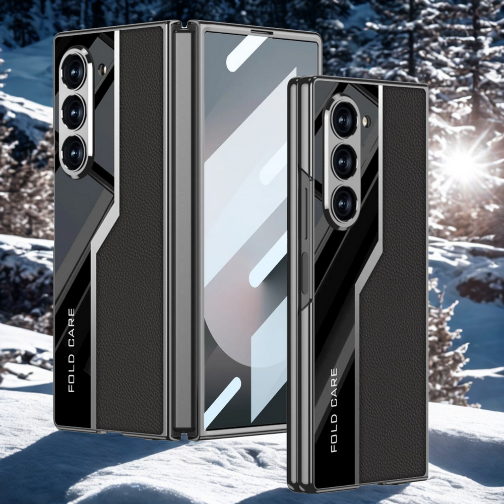 Cosmos Joy Quilted Classic Leather Case