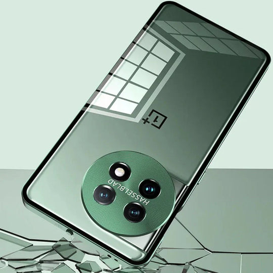 Aluminum Alloy Metal Frame Glass Back Case - Hot Selling