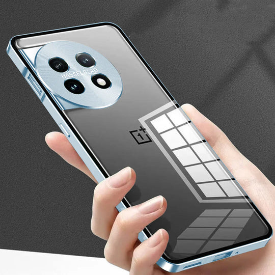 Aluminum Alloy Metal Frame Glass Back Case - Hot Selling