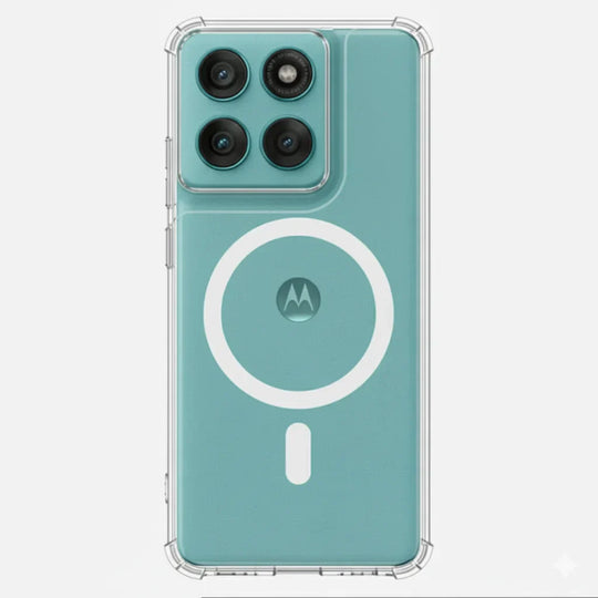 Clear Anti-Yellow MagSafe Case – Motorola Edge 60 Fusion