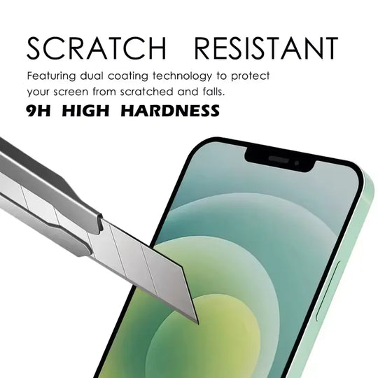 CEDO Full HD Tempered Glass Screen Protector for iPhone 12 | Premium Quality