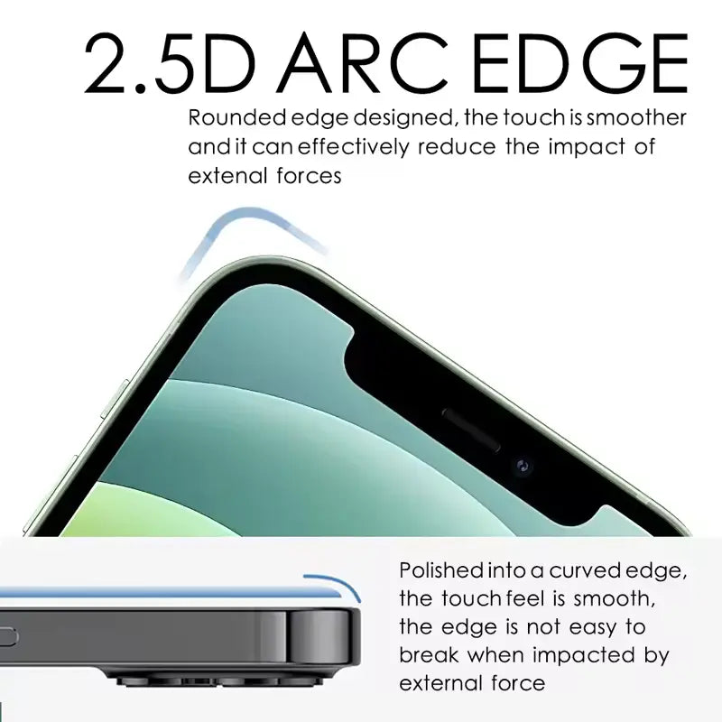 CEDO Full HD Tempered Glass Screen Protector for iPhone 12 | Premium Quality