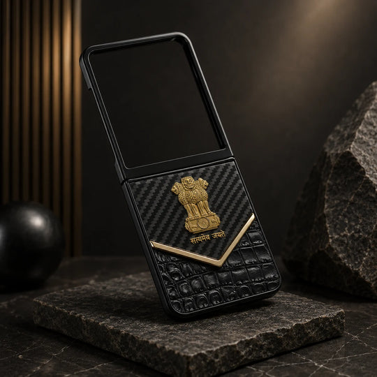Galaxy Z Flip Series Satyamev Jayate Elite Textured Case