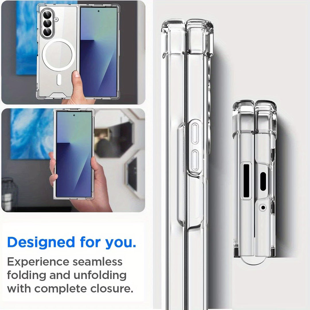 Galaxy Z Fold8 Ultra Magnetic Shockproof Bumper Case