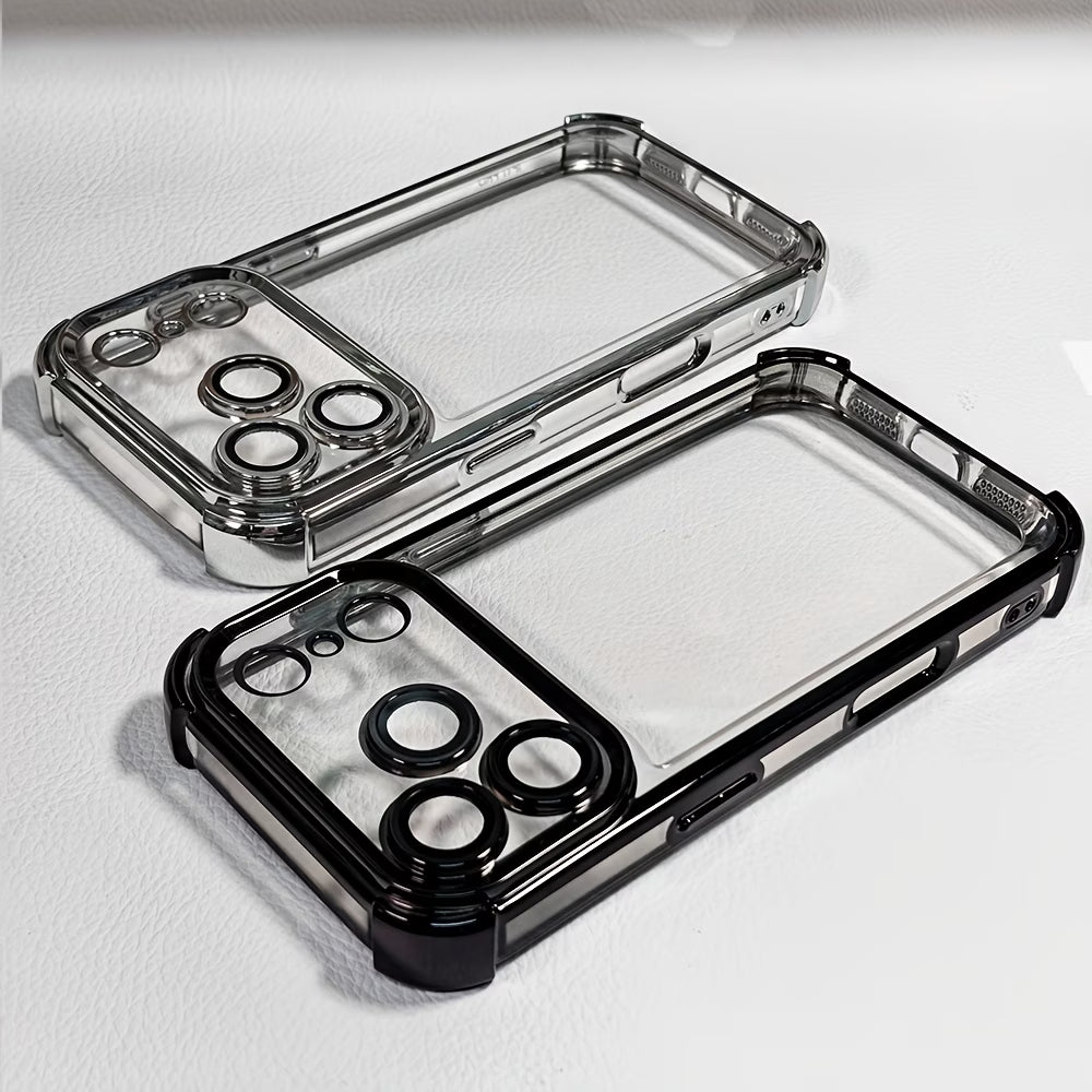 Luxury Transparent Cushion Shockproof Phone Case