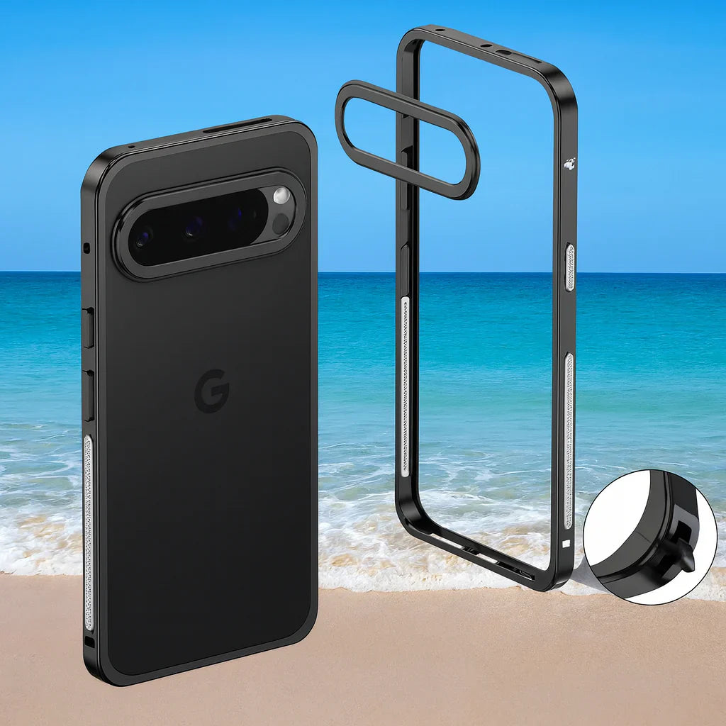 Google Pixel 9 Pro BlackKnight Frame Case by CosmosJoy
