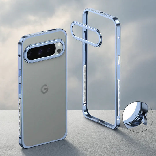 Premium BlackKnight Frame Back Cover for Google Pixel 9 Pro