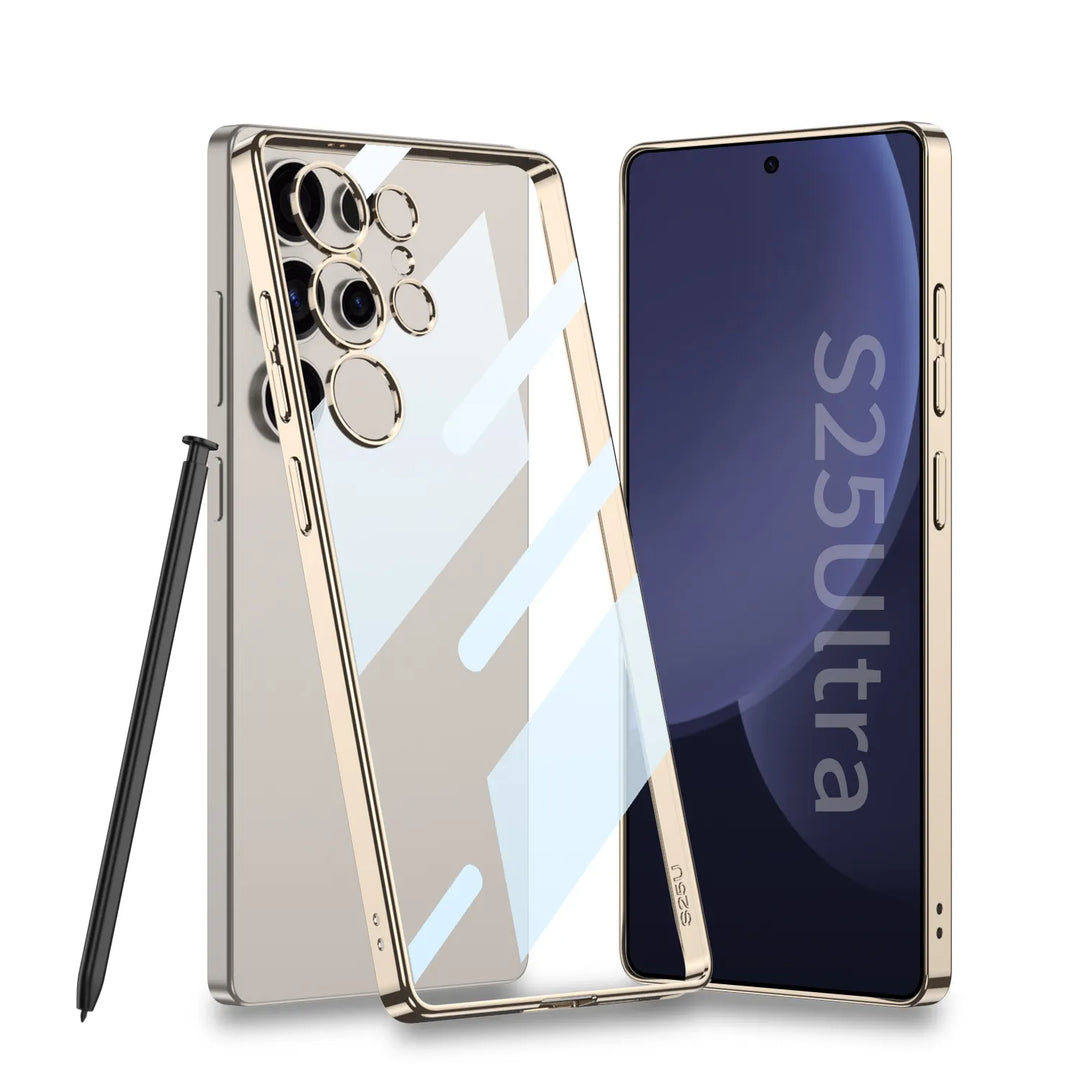 Clear TPU and PC Shockproof Case .