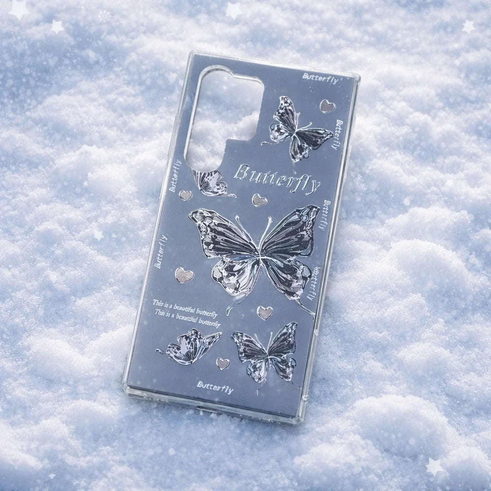 Elegant Winter Glow Butterfly Phone Case ORRY