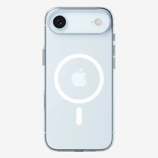 Crystely iPhone 17 Air anti yellow MagSafe clear case