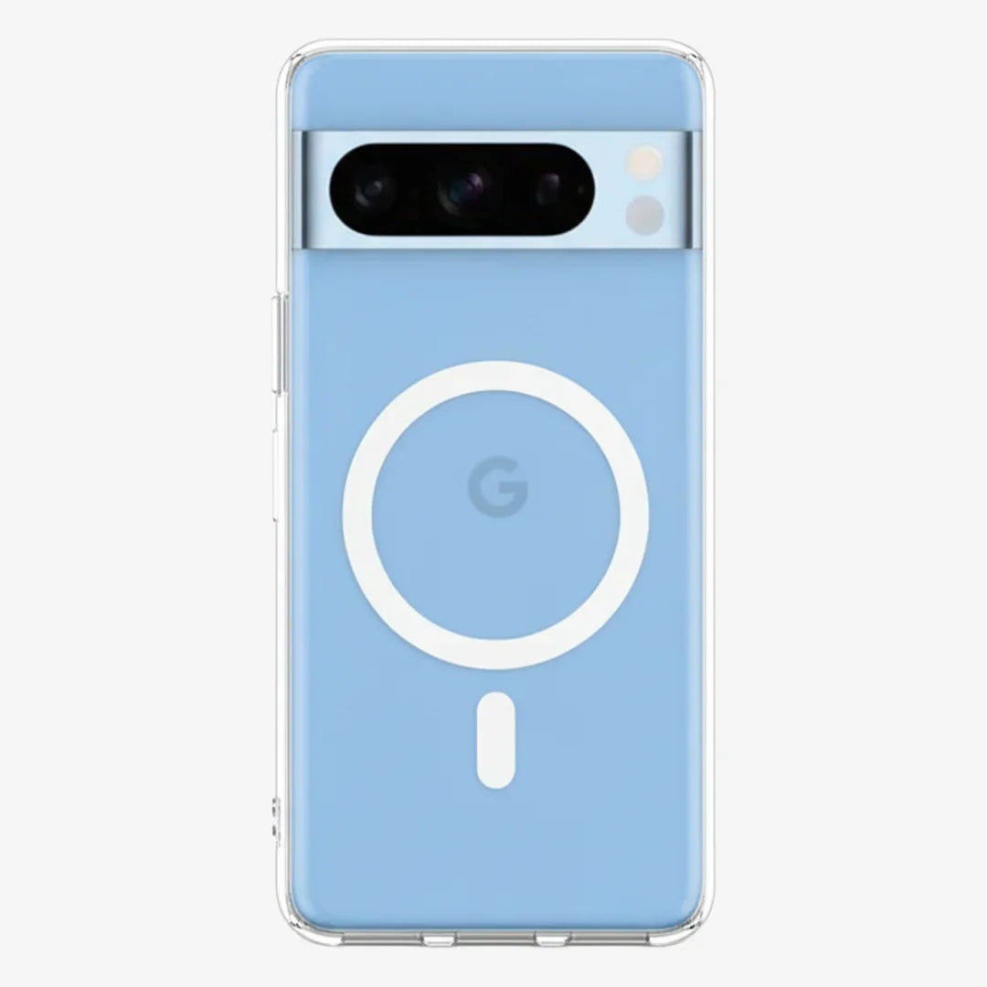 Crystely anti-yellow clear MagSafe case for Google Pixel 8 Pro