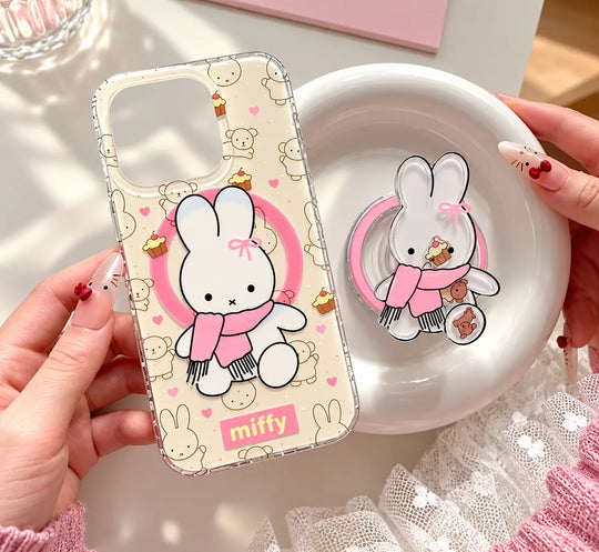 Cute Bunny Grip Phone Case