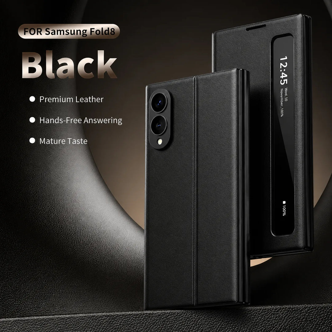 Smart View Side Window Flip Cover for Galaxy Z Fold