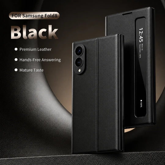 Smart View Side Window Flip Cover for Galaxy Z Fold