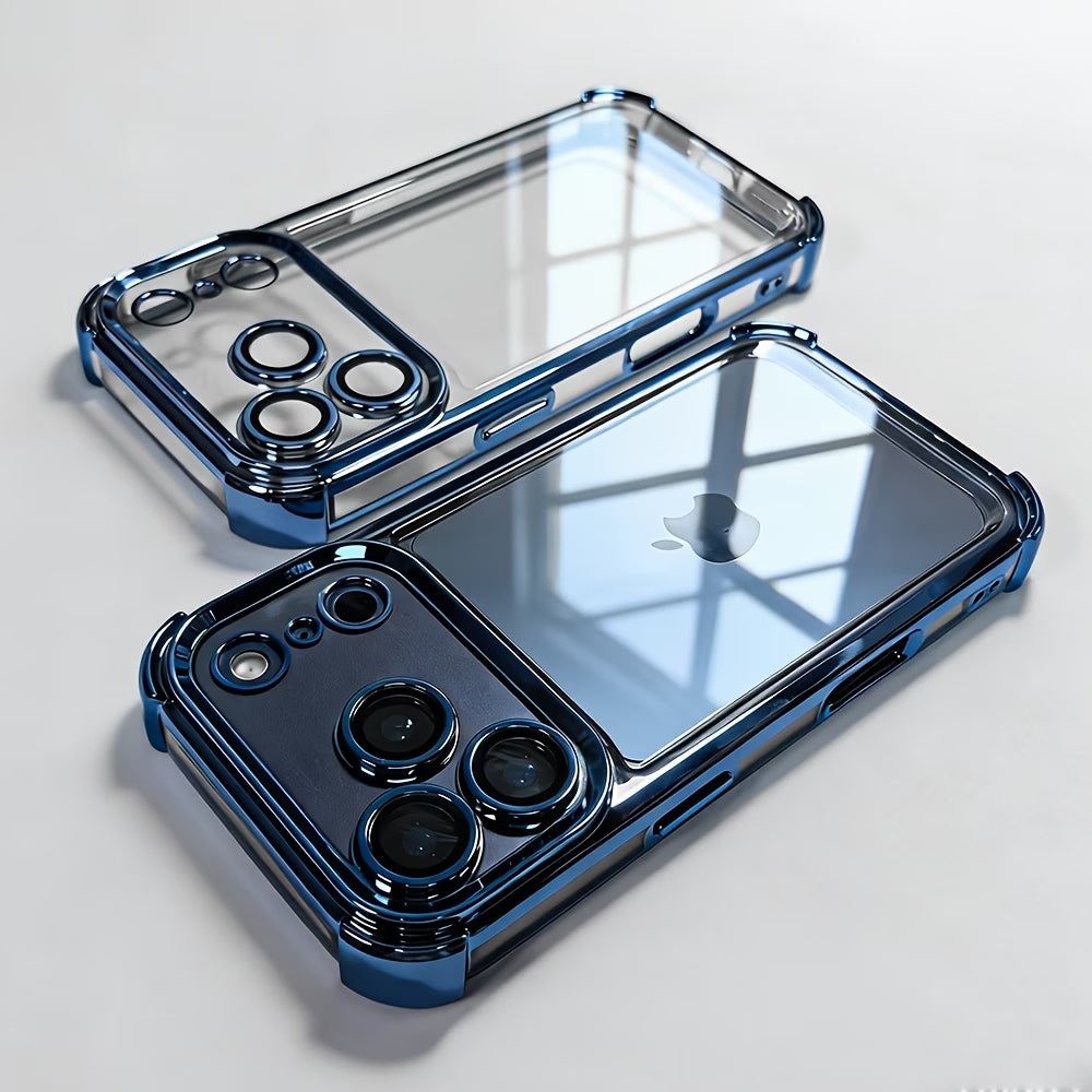 Luxury Transparent Cushion Shockproof Phone Case