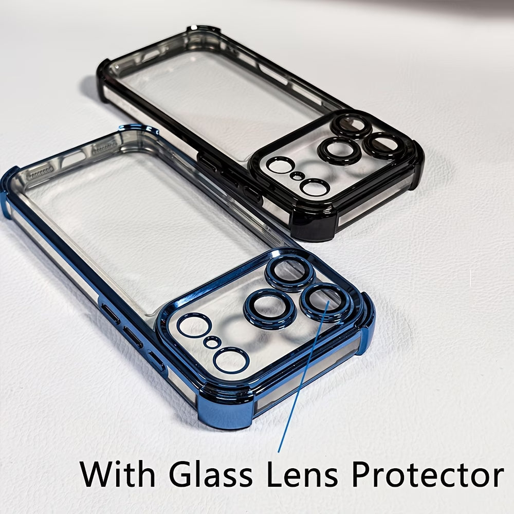 Luxury Transparent Cushion Shockproof Phone Case