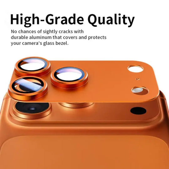 Premium metal camera lens shield for everyday protection