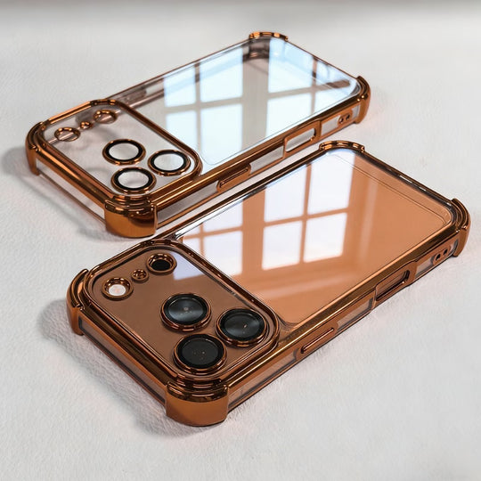 Luxury Transparent Cushion Shockproof Phone Case