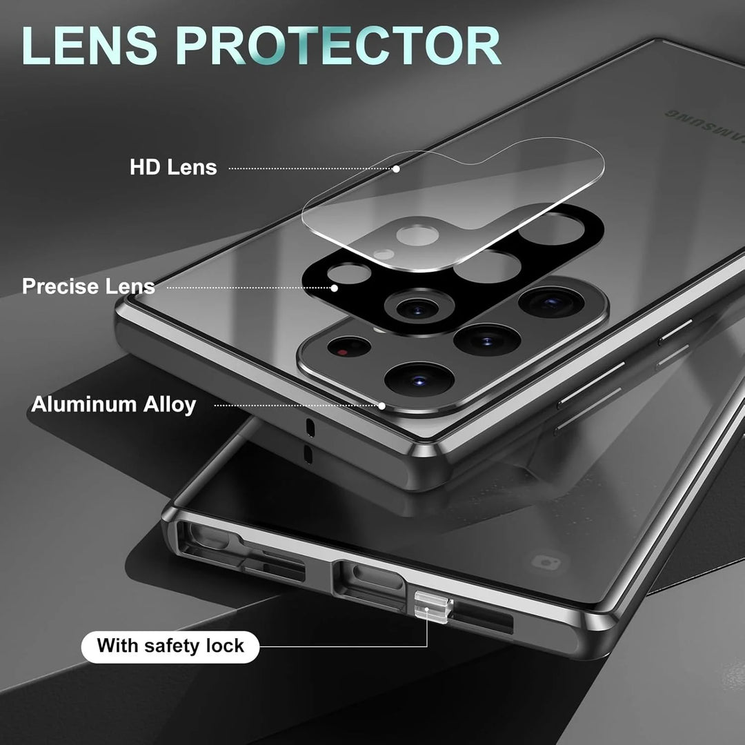 Samsung Magnetic Case - Dual Glass, Anti-Spy Technology *Premium*.