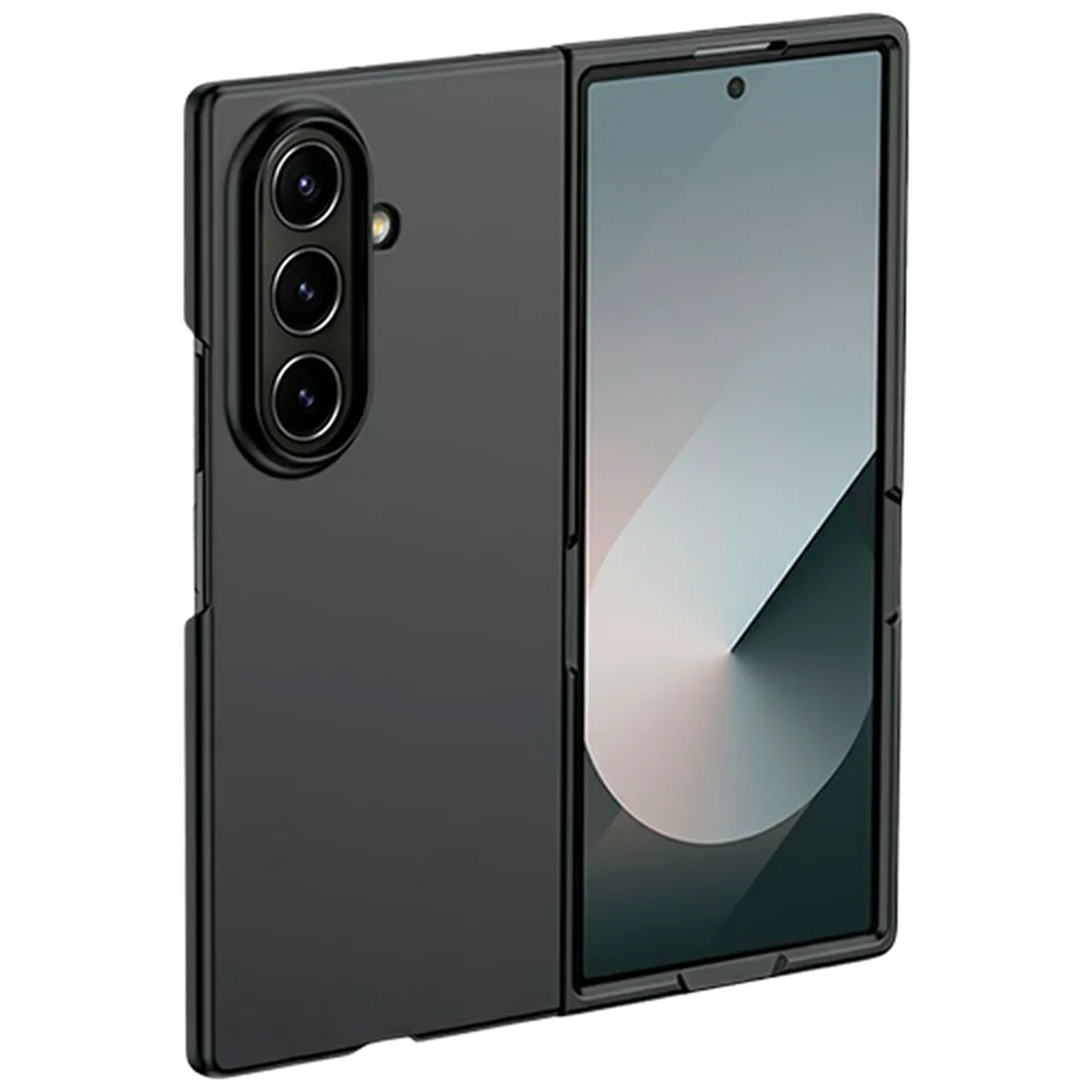 GALAXY Z FOLD7 PU Leather Matte Case.