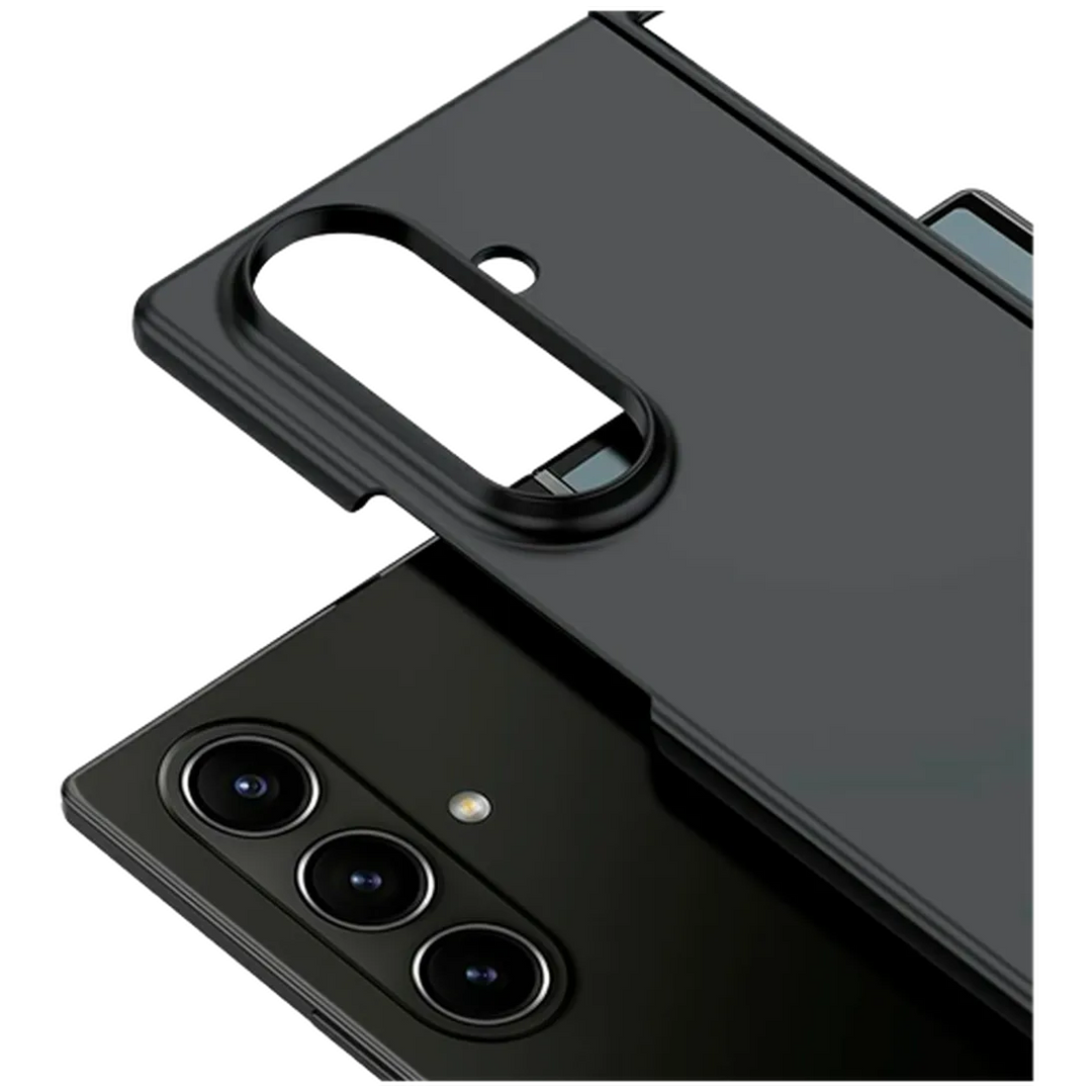 GALAXY Z FOLD7 PU Leather Matte Case.