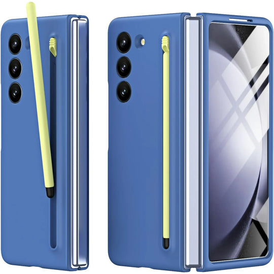 SAMSUNG GALAXY Z FOLD CASE: Ⓢ Pen With Built-in Front Glass.