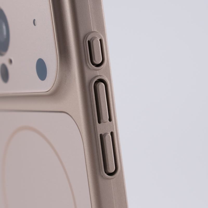 iPhone 17 Pro Max Magnetic Case with Lens Protection Orange