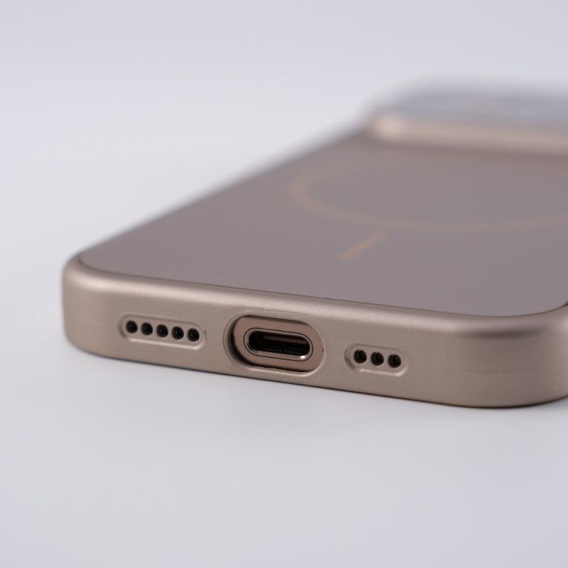 iPhone 17 Pro Max Magnetic Case with Lens Protection Grey